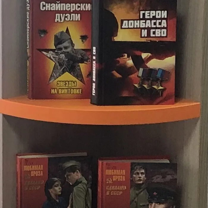 Книжная выставка «Солдат. Защитник. Победитель»
