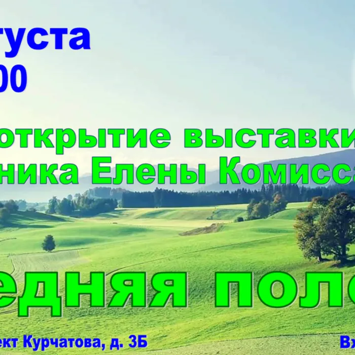 Открытие выставки "Средняя полоса"