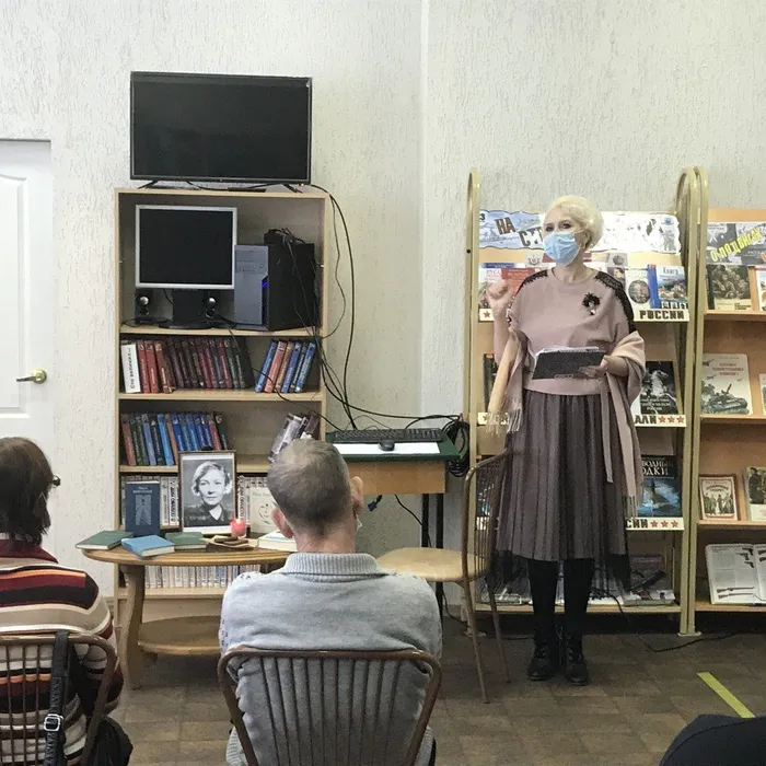Литературная гостиная "Мой тихий голос ты услышишь…", посвященная поэтессе Ольге Бергольц